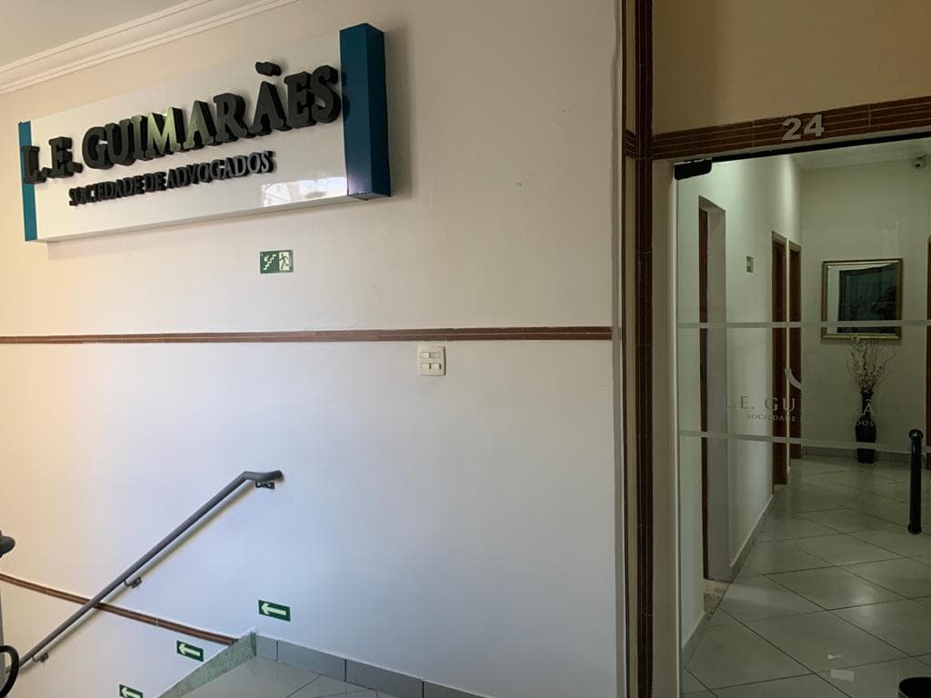 Entrada do escritório