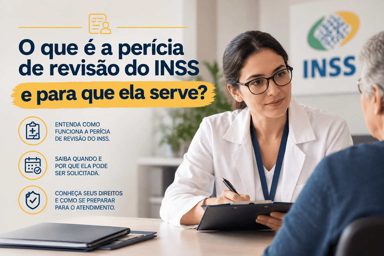 O que é a perícia de revisão do INSS e para que ela serve?